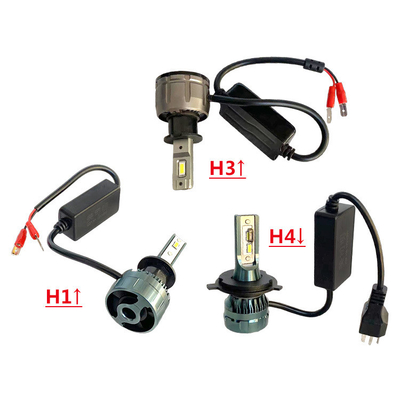 12V 자동차 LED 헤드 라이트 H3H1H4 포튼 알파 융합 가까운 및 먼 전구 스포트 라이트